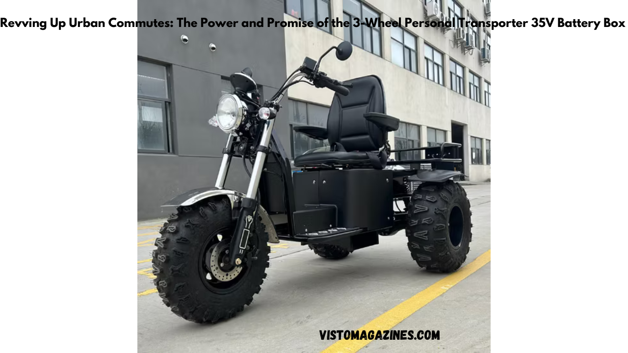 Revving Up Urban Commutes: The Power and Promise of the 3-Wheel Personal Transporter 35V Battery Box