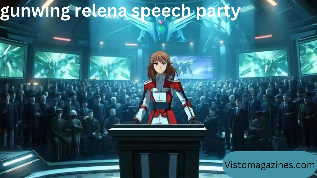 Gunwing Relena Speech Party: A Celebration of Peace and Leadership