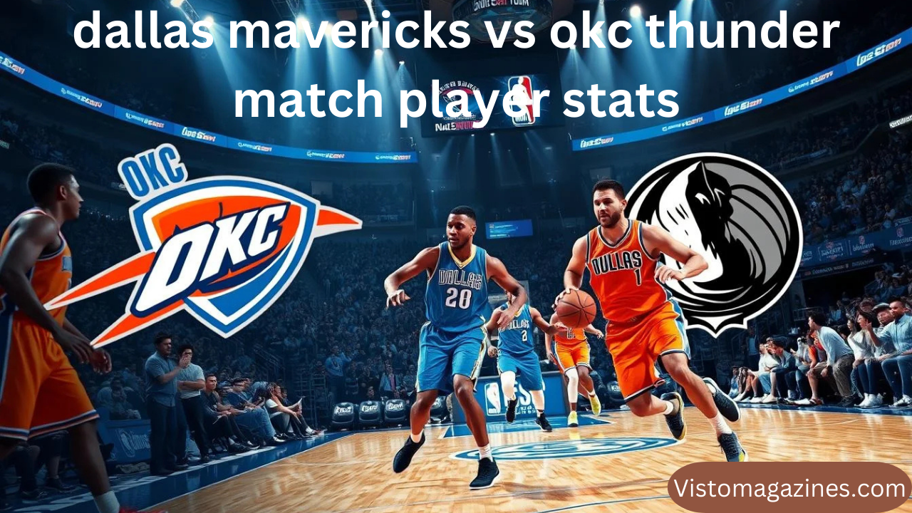 dallas mavericks vs okc thunder match player stats