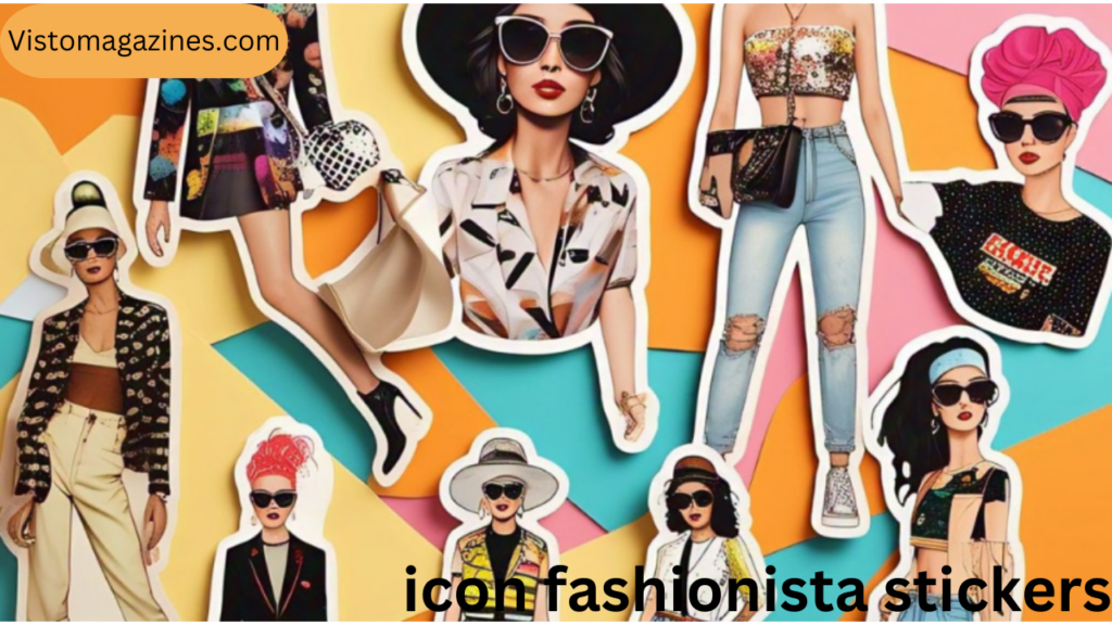 icon fashionista stickers