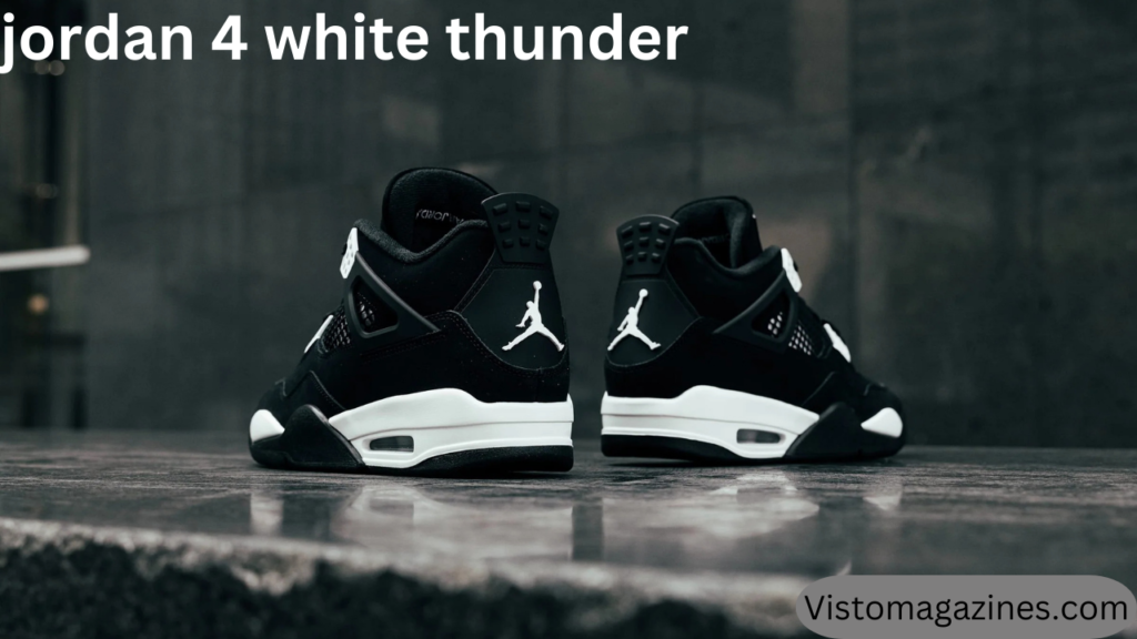 jordan 4 white thunder