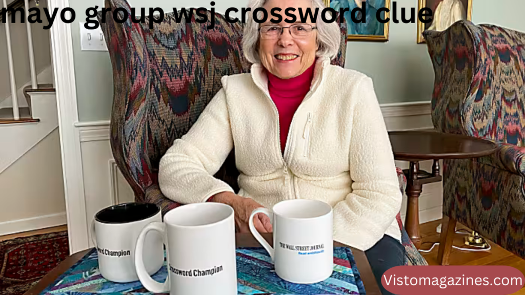 mayo group wsj crossword clue