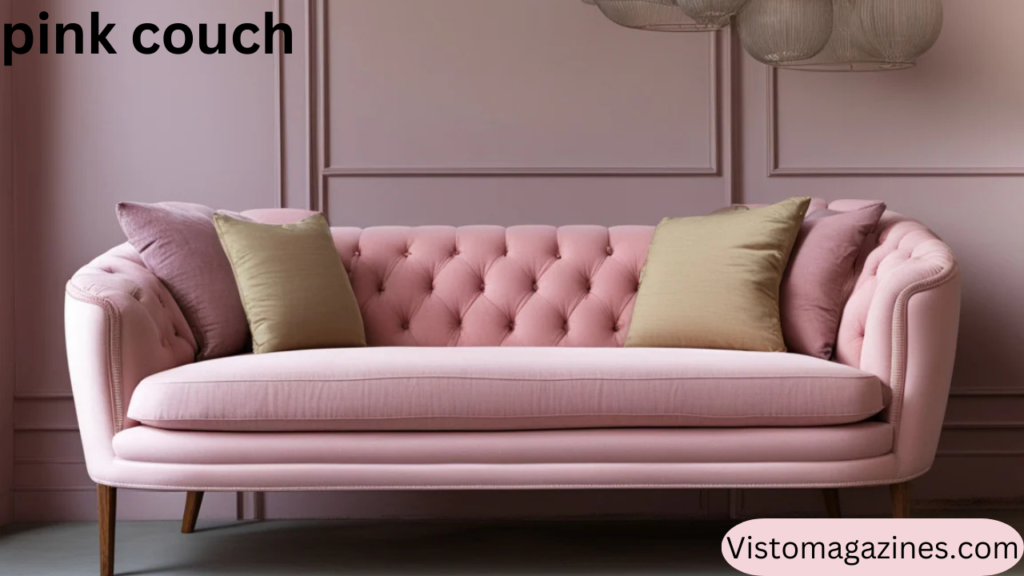 pink couch